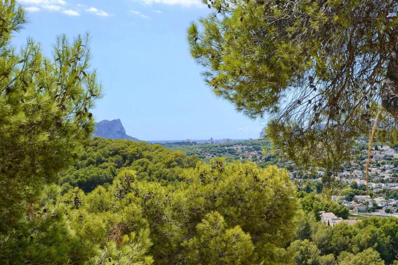 Stunning Mountain View Bungalow In Moraira Teulada Eksteriør billede