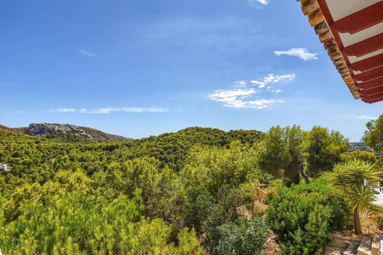 Stunning Mountain View Bungalow In Moraira Teulada Eksteriør billede
